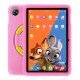 Blackview Tablet Tab 8 Kids, 10.1", 4/128Gb, Android 12, 6580Mah, Ροζ