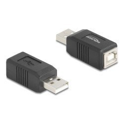 Delock Αντάπτορας Usb Σε Usb Type B 67202, 480Mbps, Μαύρος Delock Αντάπτορας Usb Σε Usb Type B 67202, 480Mbps, Μαύρος