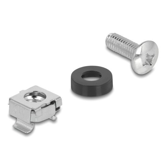 Delock Σετ Βίδες Με Παξιμάδια 42432 Για Rack, M6/16Mm, 100Τμχ Delock Σετ Βίδες Με Παξιμάδια 42432 Για Rack, M6/16Mm, 100Τμχ