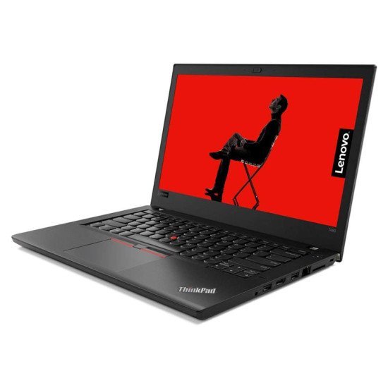 Lenovo Laptop Thinkpad T480, Refurbished Grade B, I5-8350U, 8/256Gb M.2, 14", Cam, Intel Uhd Graphics 620, Freedos