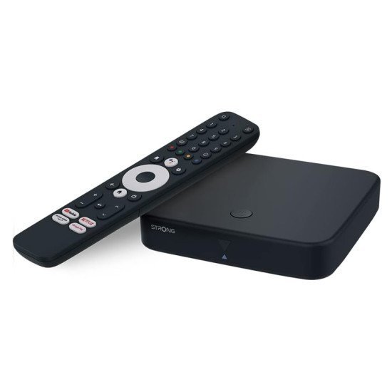 Strong Tv Box Srt420 Με Ψηφιακό Δέκτη Dvb-T2, Google/Netflix Πιστοποίηση, 4K, Wifi, Android 11