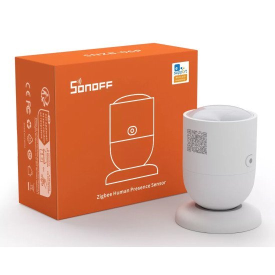 Sonoff Smart Ανιχνευτής Κίνησης Snzb-06P Με Αισθητήρα Φωτός, Zigbee, Λευκός