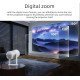 Powertech Smart Βιντεοπροβολέας Pt-1305, 1080P, Wifi, Android, 170 Ansi Lumens, Λευκός Powertech Smart Βιντεοπροβολέας Pt-1305, 1080P, Wifi, Android, 170 Ansi Lumens, Λευκός