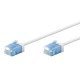Goobay Καλώδιο Δικτύου 74286, Cat 6A U/Utp, Slim, Copper, 500Mhz, 1M, Λευκό Goobay Καλώδιο Δικτύου 74286, Cat 6A U/Utp, Slim, Copper, 500Mhz, 1M, Λευκό