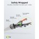 Goobay Καλώδιο Δικτύου 92462, Cat 6 S/Ftp, Copper, 250Mhz, 0.15M, Λευκό Goobay Καλώδιο Δικτύου 92462, Cat 6 S/Ftp, Copper, 250Mhz, 0.15M, Λευκό