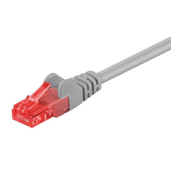 Goobay Καλώδιο Δικτύου 72576, Cat 6 U/Utp, Cca, 250Mhz, 3M, Γκρι Goobay Καλώδιο Δικτύου 72576, Cat 6 U/Utp, Cca, 250Mhz, 3M, Γκρι
