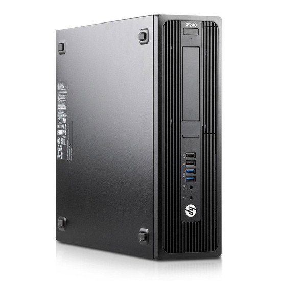 Hp Workstation Z240 Sff, Refurbished Grade A Repainted, E3-1230 V5, 8Gb, 512Gb Ssd, K620, Freedos