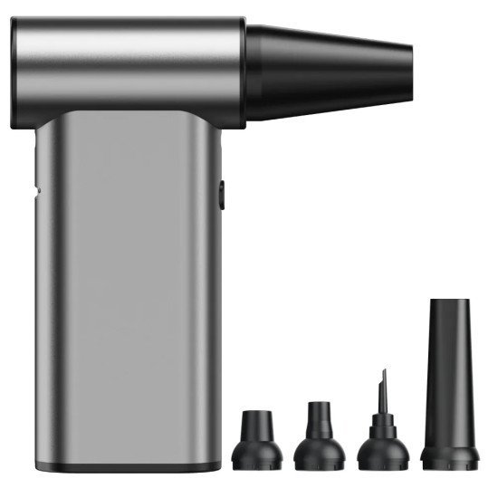 Kinzir Ηλεκτρικό Air Duster Ad57, 180W, 8000Mah, Γκρι Kinzir Ηλεκτρικό Air Duster Ad57, 180W, 8000Mah, Γκρι
