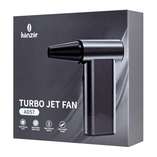 Kinzir Ηλεκτρικό Air Duster Ad57, 180W, 8000Mah, Γκρι Kinzir Ηλεκτρικό Air Duster Ad57, 180W, 8000Mah, Γκρι