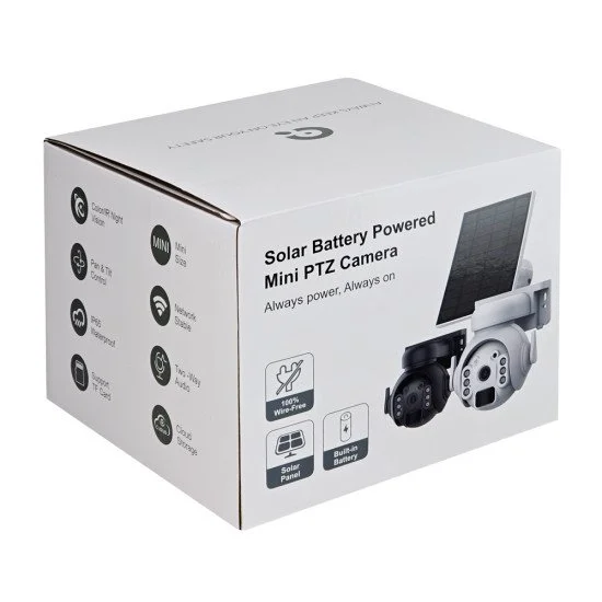 Sectec Smart Ηλιακή Κάμερα St-515C-3M-4G-Eu-5W, 3Mp, 4G, Sd, Ptz, Ip65 Sectec Smart Ηλιακή Κάμερα St-515C-3M-4G-Eu-5W, 3Mp, 4G, Sd, Ptz, Ip65