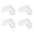Προστατευτικά Γωνίας Επίπλων Ag441A Με Αυτοκόλλητο, 4X4X1.5Cm, Διάφανα, 4Τμχ