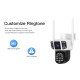 Vstarcam Smart Κάμερα Cs667Dr, Dual Lens, 3Mp, Wifi, Sd, Ptz, Ip66