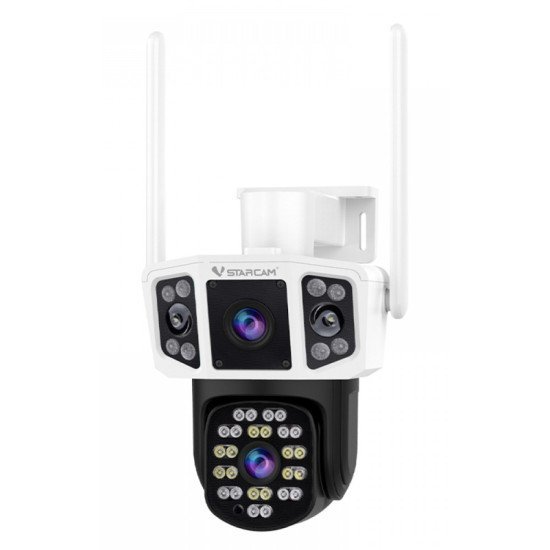 Vstarcam Smart Κάμερα Cs667Dr, Dual Lens, 3Mp, Wifi, Sd, Ptz, Ip66
