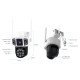 Vstarcam Smart Κάμερα Cs667Dr, Dual Lens, 3Mp, Wifi, Sd, Ptz, Ip66