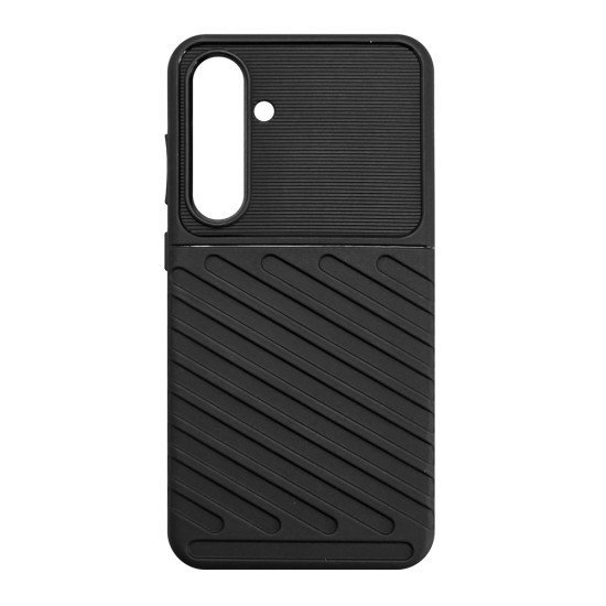 Powertech Θήκη Thunder Mob-1999 Για Samsung Galaxy S24, Μαύρη Powertech Θήκη Thunder Mob-1999 Για Samsung Galaxy S24, Μαύρη
