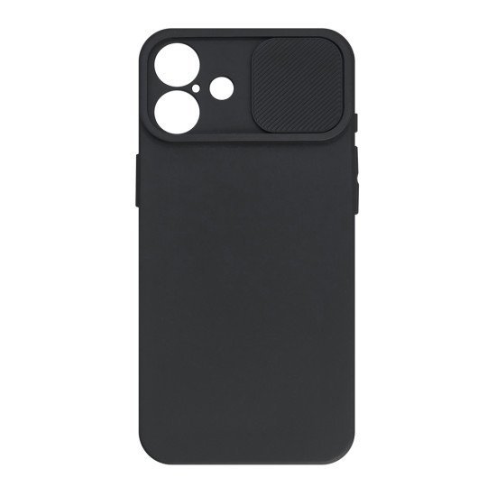 Powertech Θήκη Camshield Soft Mob-1989 Για Iphone 16 Plus, Μαύρη Powertech Θήκη Camshield Soft Mob-1989 Για Iphone 16 Plus, Μαύρη