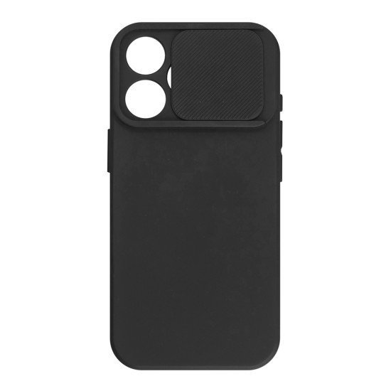Powertech Θήκη Camshield Soft Mob-1990 Για Iphone 16 Pro, Μαύρη Powertech Θήκη Camshield Soft Mob-1990 Για Iphone 16 Pro, Μαύρη