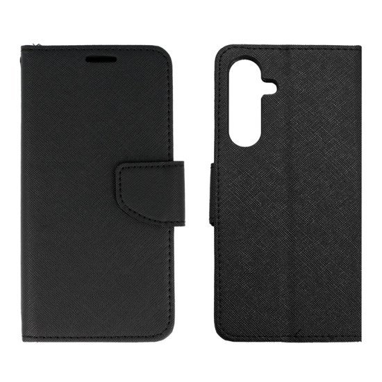 Powertech Θήκη Fancy Mob-1994 Για Samsung Galaxy S24, Μαύρη Powertech Θήκη Fancy Mob-1994 Για Samsung Galaxy S24, Μαύρη