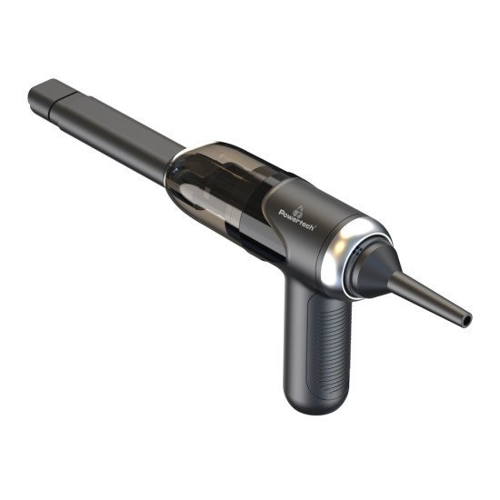 Powertech 2 Σε 1 Σκουπάκι Χειρός & Air Duster Pt-1315, 60W, 4000Mah, Μαύρο Powertech 2 Σε 1 Σκουπάκι Χειρός & Air Duster Pt-1315, 60W, 4000Mah, Μαύρο