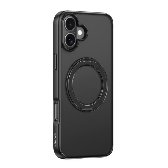 Usams Θήκη Gz Us-Bh895 Για Iphone 16 Plus, Διάφανη/Μαύρη