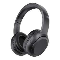 Usams Headphones Yg23, Ασύρματα & Ενσύρματα, Φ40Mm, 300Mah, Μαύρα