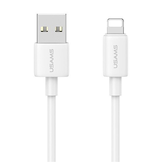 Usams Καλώδιο Lightning Σε Usb Us-Sj709, 12W, 480Mbps, 1M, Λευκό Usams Καλώδιο Lightning Σε Usb Us-Sj709, 12W, 480Mbps, 1M, Λευκό