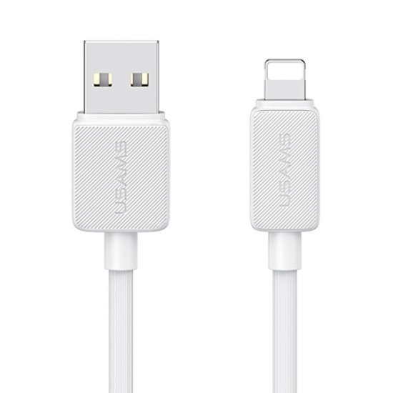 Usams Καλώδιο Lightning Σε Usb Us-Sj689, 12W, 480Mbps, 1M, Λευκό Usams Καλώδιο Lightning Σε Usb Us-Sj689, 12W, 480Mbps, 1M, Λευκό
