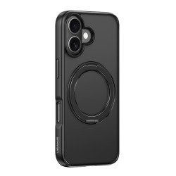 Usams Θήκη Gz Us-Bh893 Για Iphone 16, Διάφανη/Μαύρη