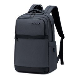 Arctic Hunter Τσάντα Πλάτης B00670 Με Θήκη Laptop 15.6", 15L, Γκρι