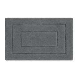 Home Use Πατάκι Μπάνιου Huh-0203, Αντιολισθητικό, 50 X 80Cm, Γκρι