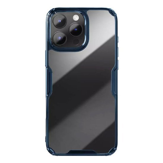 Nillkin Θήκη Nature Tpu Pro Για Iphone 16 Pro, Διάφανη-Μπλε