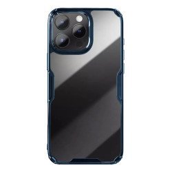 Nillkin Θήκη Nature Tpu Pro Για Iphone 16 Pro Max, Διάφανη-Μπλε