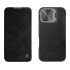 Nillkin Θήκη Qin Prop Leather Για Iphone 16 Pro Max, Δερμάτινη, Μαύρη