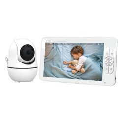 Powertech Ενδοεπικοινωνία Μωρού Pt-1345 Με Κάμερα & Οθόνη 7", 1080P, Ptz