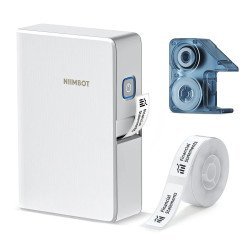 Niimbot Smart Θερμικός Εκτυπωτής Ετικετών B18, 203Dpi, Bluetooth, Λευκός