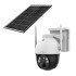 Powertech Smart Ηλιακή Κάμερα Pt-1341, 4Mp, Wifi, Ptz, Sd, Ip66