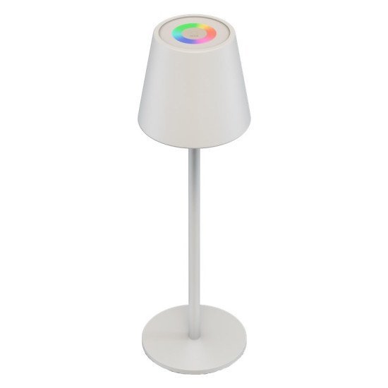Goobay Επιτραπέζιο Φωτιστικό 73928, Rgb, Επαναφορτιζόμενο, Λευκό Goobay Επιτραπέζιο Φωτιστικό 73928, Rgb, Επαναφορτιζόμενο, Λευκό