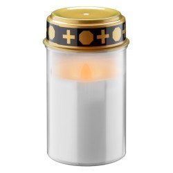 Goobay Led Φωτιστικό Κερί Αφιέρωσης 74367, 2400K, Ip44, Λευκό