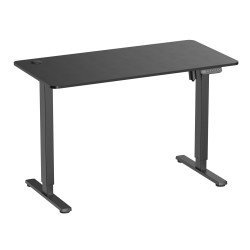 Brateck Ηλεκτρικό Γραφείο S12-22Re-B Με Ρυθμιζόμενο Ύψος, 120X60X72~114Cm, Μαύρο