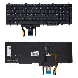 Πληκτρολόγιο Για Dell Latitude 5580/5590/5550/5570 Precision 3510/7510/7710 Key-116 Με Backlight, Us, Μαύρο Πληκτρολόγιο Για Dell Latitude 5580/5590/5550/5570 Precision 3510/7510/7710 Key-116 Με Backlight, Us, Μαύρο