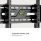 Powertech Επιτοίχια Βάση Pt-1372 Για Τηλεόραση 32-75", Έως 75Kg, Ρυθμιζόμενη Κλίση Powertech Επιτοίχια Βάση Pt-1372 Για Τηλεόραση 32-75", Έως 75Kg, Ρυθμιζόμενη Κλίση