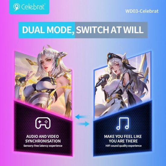 Celebrat Earphones Με Θήκη Φόρτισης Wd03, True Wireless, 13Mm, 30/300Mah, Μαύρα Celebrat Earphones Με Θήκη Φόρτισης Wd03, True Wireless, 13Mm, 30/300Mah, Μαύρα