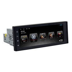 Powertech Ηχοσύστημα Αυτοκινήτου Pt-1334 Με Οθόνη Αφής 6.9", Bluetooth/Wifi/Gps/Usb