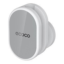Ecoco Βάση Για Τηλέφωνο Μπάνιου E2127, 7.2X6.5X10Cm, Γκρι