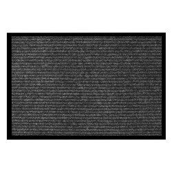 Home Use Πατάκι Εισόδου Huh-0208, Αντιολισθητικό, 90X60Cm, 6Mm Πάχος, Γκρι