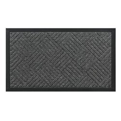 Home Use Πατάκι Εισόδου Huh-0212, Αντιολισθητικό, 60X40Cm, 5Mm Πάχος, Γκρι
