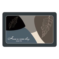 Home Use Πατάκι Μπάνιου Huh-0214, Αντιολισθητικό, 80X50Cm, 3.5Mm Πάχος, Πολύχρωμο