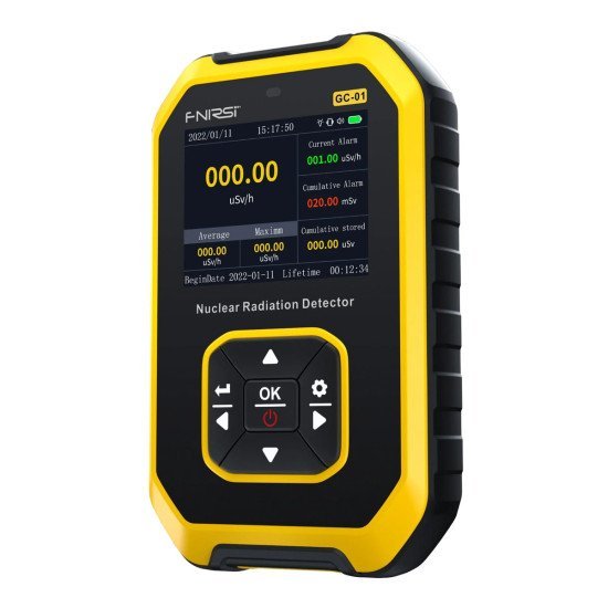 Fnirsi Ψηφιακός Μετρητής Ακτινοβολίας Gc-01, Β/Γ/Χ Ακτίνες, Επαναφορτιζόμενος Fnirsi Ψηφιακός Μετρητής Ακτινοβολίας Gc-01, Β/Γ/Χ Ακτίνες, Επαναφορτιζόμενος
