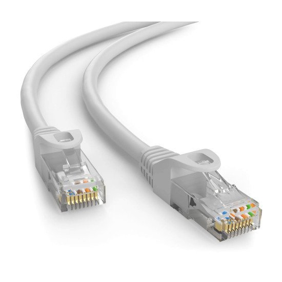Powertech Καλώδιο Δικτύου Cab-N415-5, Cat 6 U/Utp, Cca, 250Hz, 1M, Γκρι, 5Τμχ Powertech Καλώδιο Δικτύου Cab-N415-5, Cat 6 U/Utp, Cca, 250Hz, 1M, Γκρι, 5Τμχ