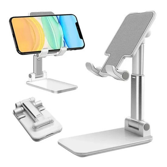 Βάση Για Smartphone/Tablet Ap24, Foldable, Πτυσσόμενη, Λευκή